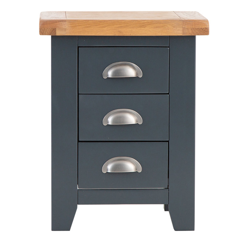 Rosalind Wheeler Ameliah Solid Wood Bedside Table Wayfair.co.uk